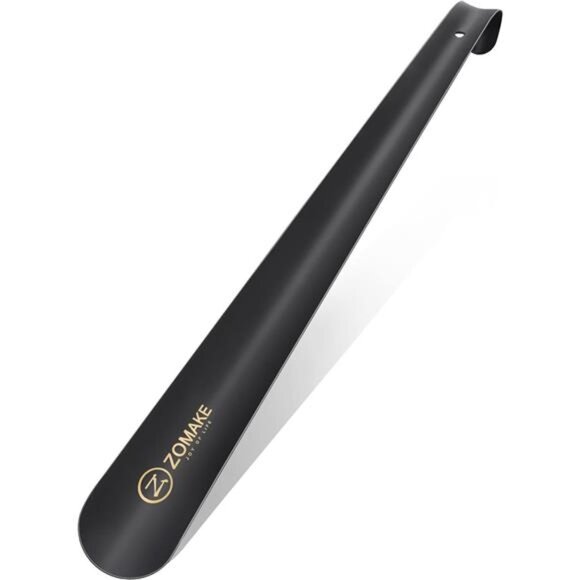 Shoe Horn Long Handle for Seniors Men Women,16.5" Metal Long Shoehorn - Picture 1 of 7